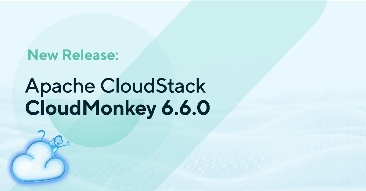 Apache CloudStack CloudMonkey 6.6.0 Release