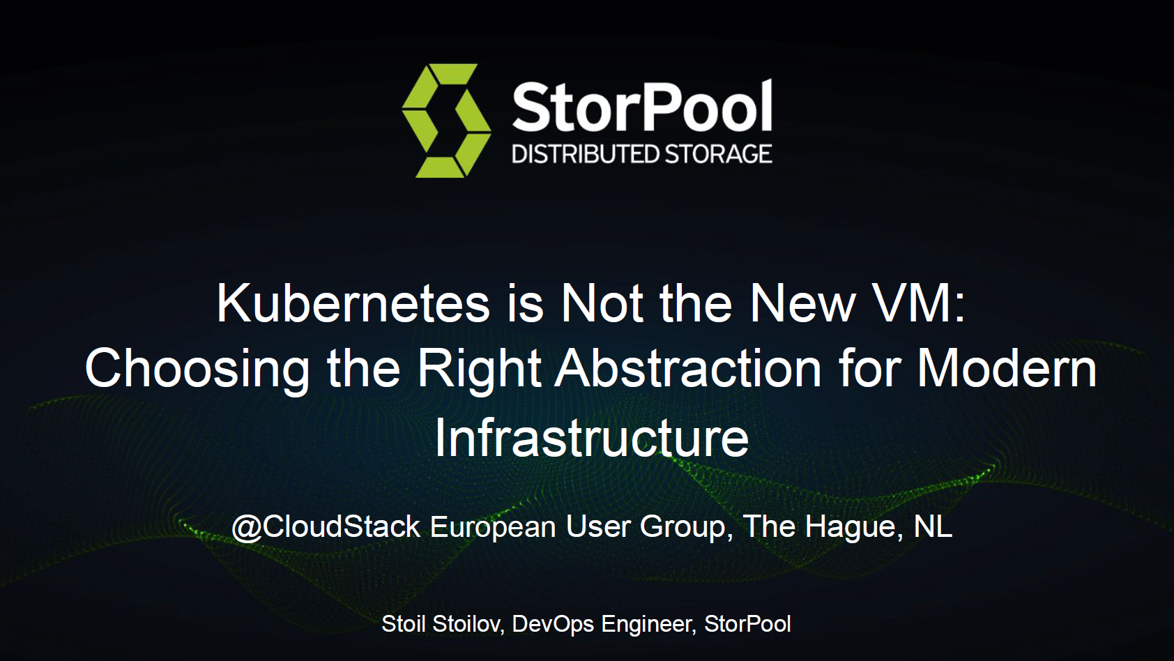 Kubernetes Is Not the New VM: Choosing the Right Abstraction for Modern Infrastructure – slides